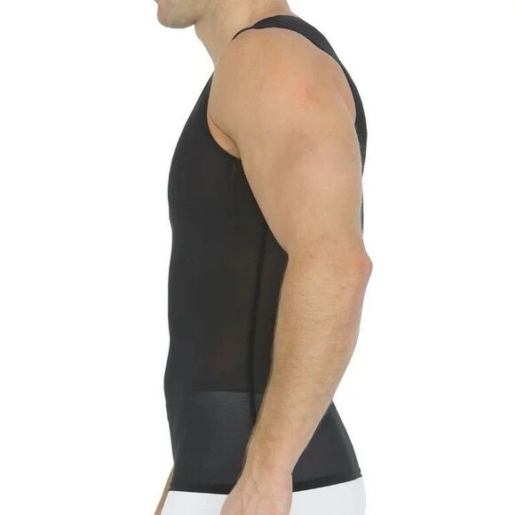 Insta Slim 180VSOON1 Power Mesh Compression Sleeveless V- Neck Tank Size: Medium - Picture 2 of 5